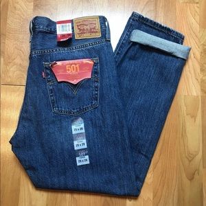 Women’s Levi’s 501 Taper Jeans 29x28 Boyfriend Fit